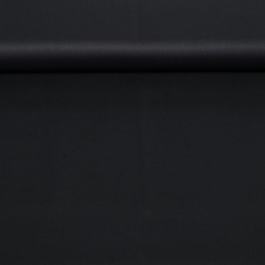 Popeline de coton - stretch uni Noir