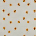 Musselina - Bordado girassóis Natural