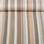 Viskose - Rayon Slub Stretch Streifenmix Beige