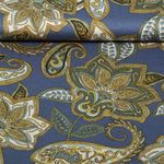 Jersey de viscose - paisley bleu jeans