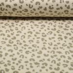 Polaire ultra douce - Doubleface Léopard Beige Polaire ultra douce - Doubleface Léopard Beige