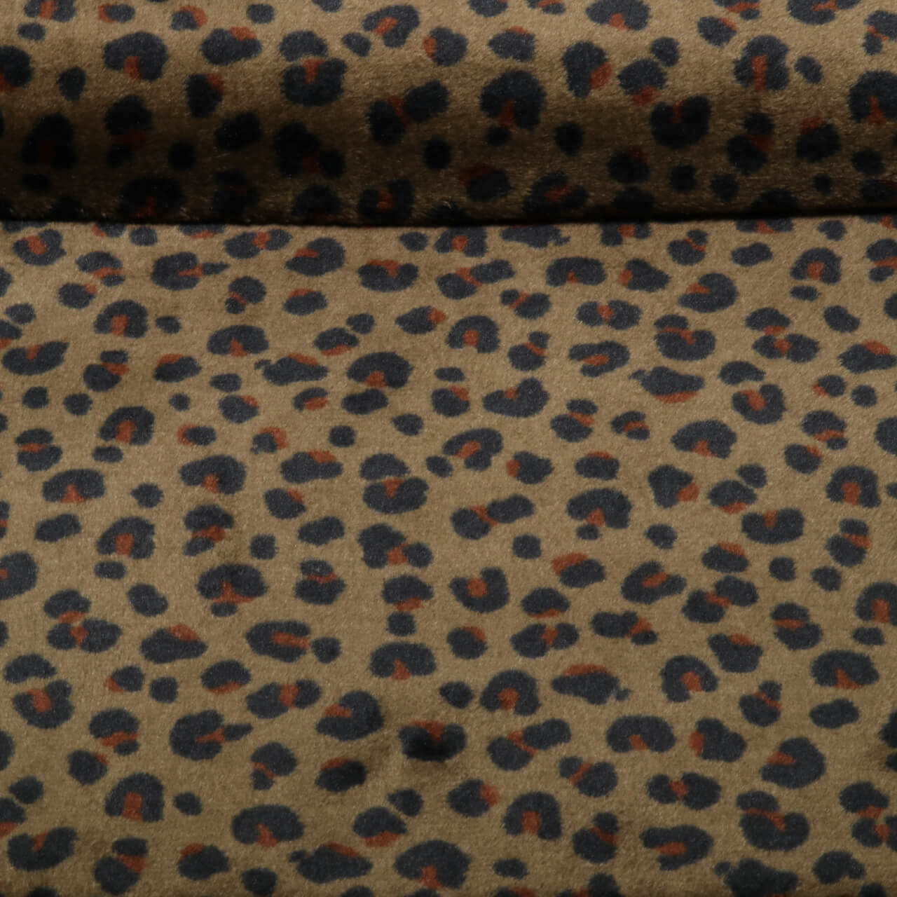Polaire ultra douce - Doubleface Léopard Marron-0 Polaire ultra douce - Doubleface Léopard Marron-0