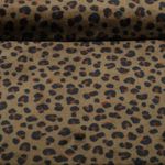 Polaire ultra douce - Doubleface Léopard Marron Polaire ultra douce - Doubleface Léopard Marron