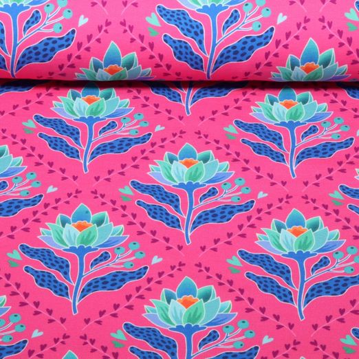 Bio Sommersweat - HHL Queen of Hearts Lotus Royal Pink