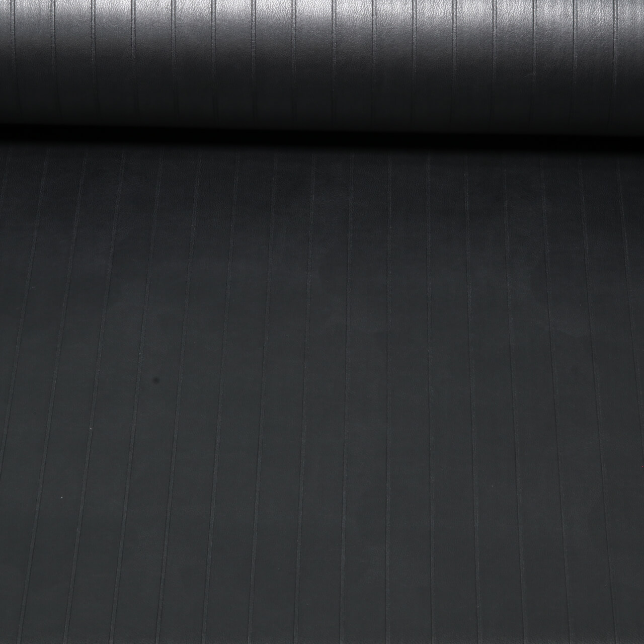 Simili synthétique - Rayures Biker Noir-0 Simili synthétique - Rayures Biker Noir-0