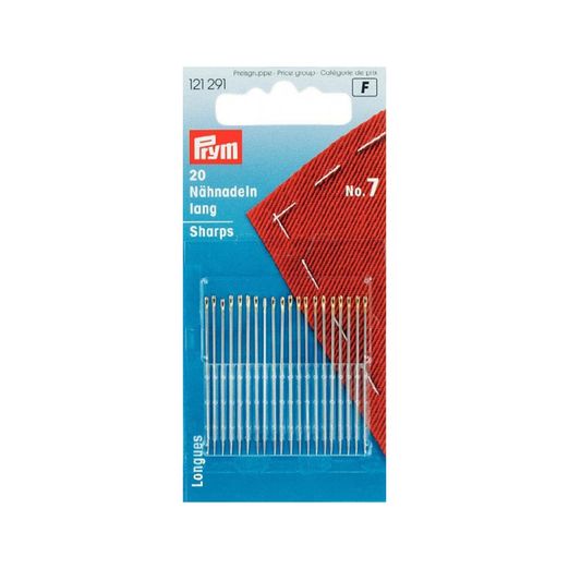 PRYM Nähnadeln lang Nr. 7 - 0,70 x 38 mm - 20 Stück