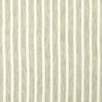 Tecido da blusa e do vestido - linho às riscas verde melange