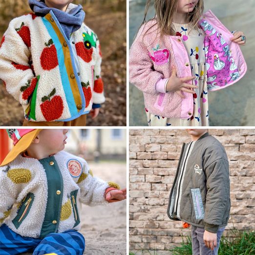 Jacke - Drumherum Kids - Schnittmuster eBook