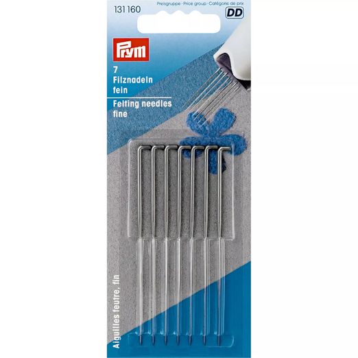 PRYM Filznadel fein 78mm - 7 Stück