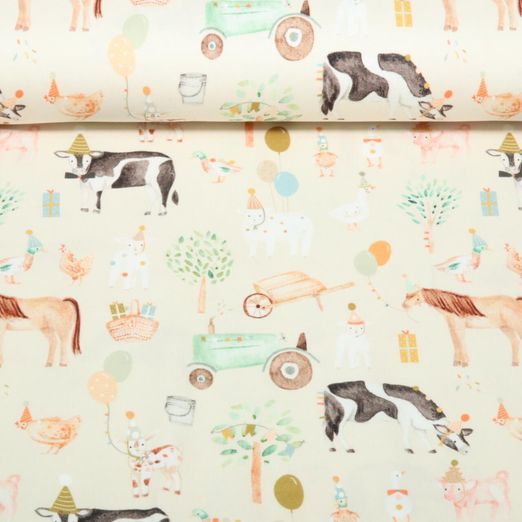 Jersey Little Jax - Impression numérique animaux de ferme