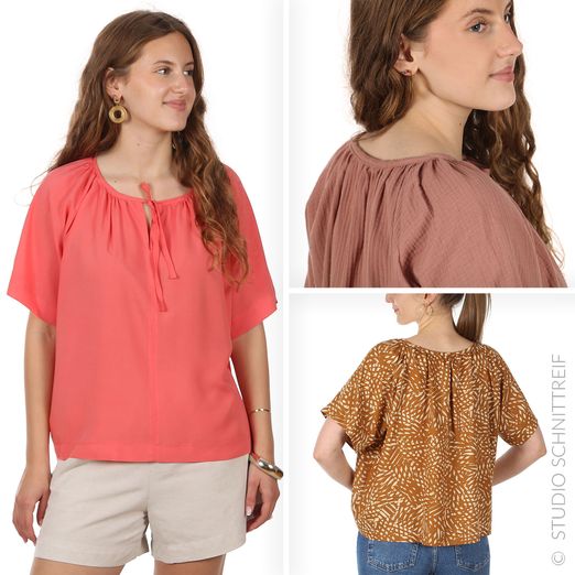Bluse - FRAU NOOR - Schnittmuster eBook