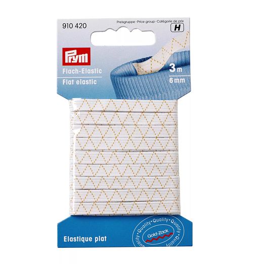 PRYM Flach-Elastic - 6mm - 3m Länge