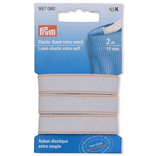 PRYM Elastic-Band extra weich - 15mm - 2m Länge