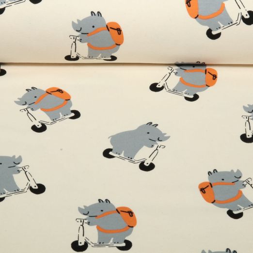 Soft Sweat - Scooter-Nashörner Natur Angeraut