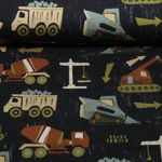 Sweat - Digital Baufahrzeuge Schwarz