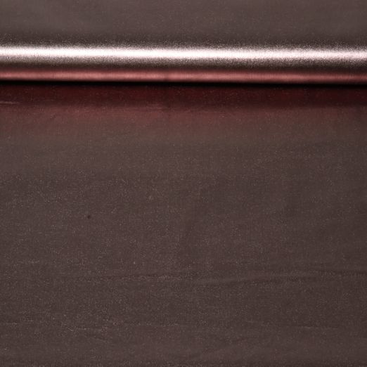 Baumwolle Metallic - Folie Braun