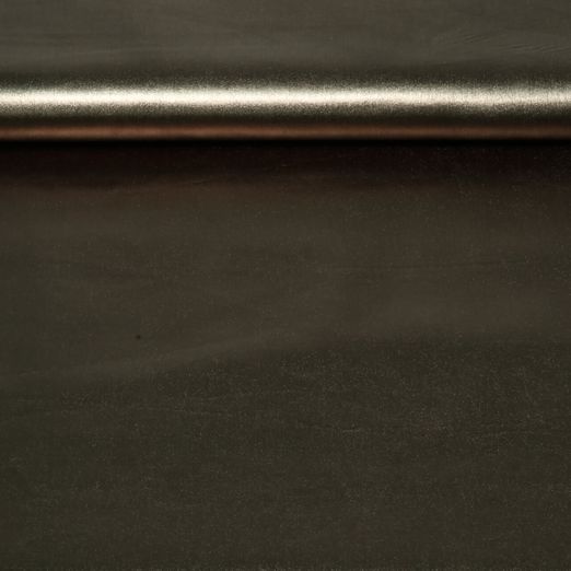 Baumwolle Metallic - Folie Altgold