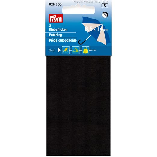 PRYM Klebeflicken Nylon - 14 cm x 6,5 cm - 2 Stück