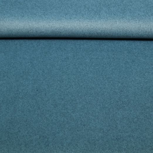 Vorhangstoff Morey - Wärmeisolierend Uni Bleu