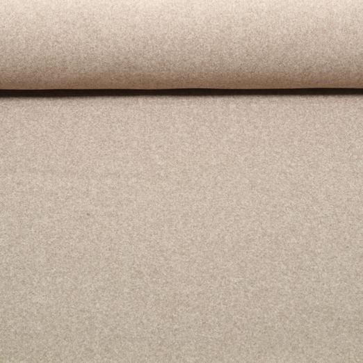 Vorhangstoff Morey - Wärmeisolierend Uni Beige