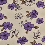 Sweat Natural - Blossoms nature purple ruvido