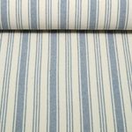 Baumwolle Webware - Küchentuch Streifen Beige Jeans