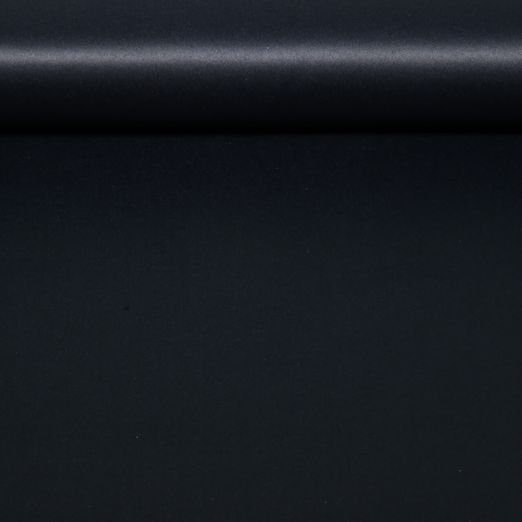 Blackout Vorhangstoff - Uni Schwarz