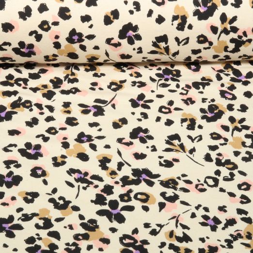 Sweat Natural - Leo Blumen Natur Angeraut