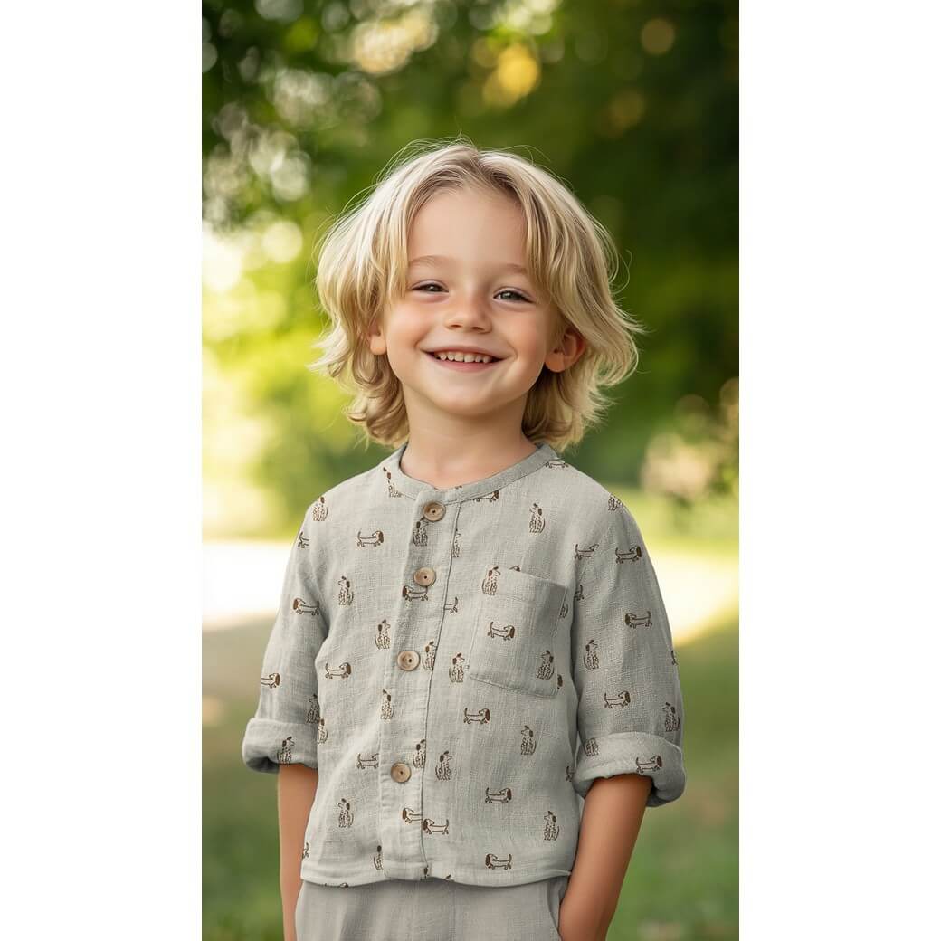 Bio Musselin Natural - Hunde Natur-1 Bio Musselin Natural - Hunde Natur-1