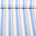 Hosenjeans - Streifen Ecru Rosa