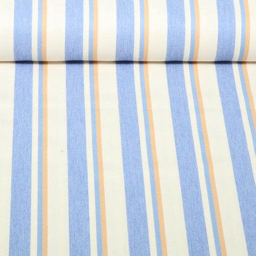 Hosenjeans - Streifen Ecru Kamel