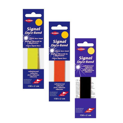 Signal-Deco-Band - 150 cm x 2 cm - selbstklebend