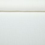 Gaze de coton - Moirée Uni Ecru