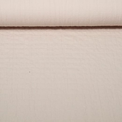 Gaze de coton - Moirée Uni Beige