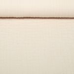 Gaze de coton - Moirée Uni Sable