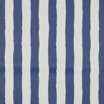 Mackintosh-tyg - Ränder vit blå