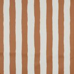 Mackintosh-tyg - ränder vitt ljusbrunt