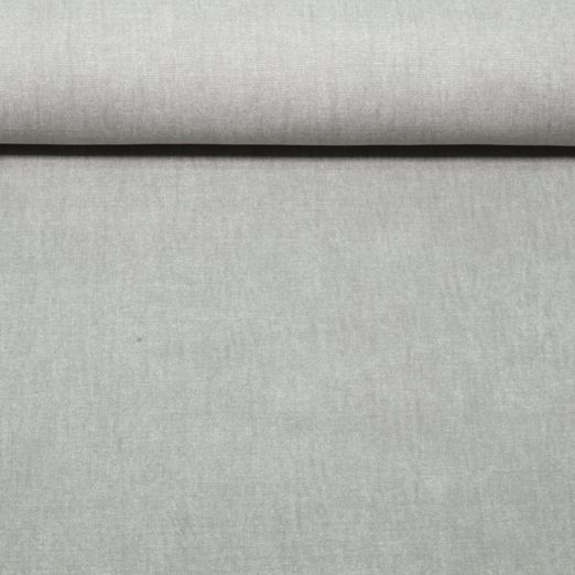 Toile canevas prélavée - Mélange Gris