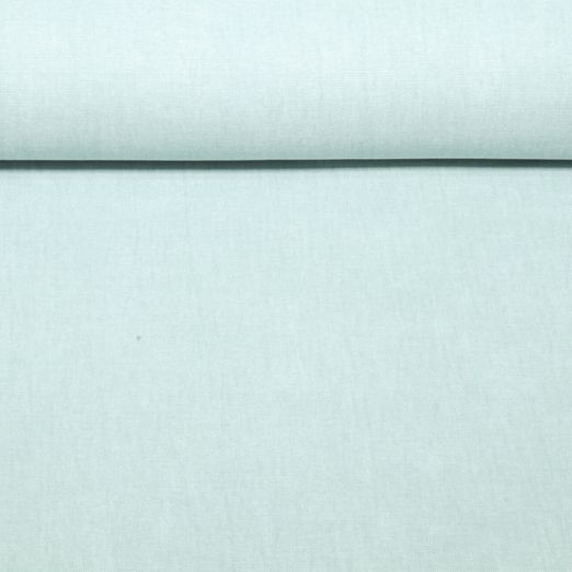 Toile canevas prélavée Uni Mélange Vert menthe Toile canevas prélavée Uni Mélange Vert menthe