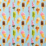 Coton tissé - Impression numérique esquimaux Bleu clair