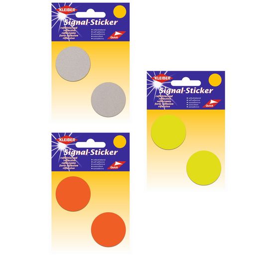 Signal-Sticker - Kreise Ø 4 cm - selbstklebend