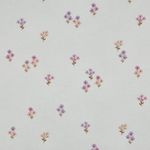 Bavlněný flanel - Malé květy ecru Bavlněný flanel - Malé květy ecru