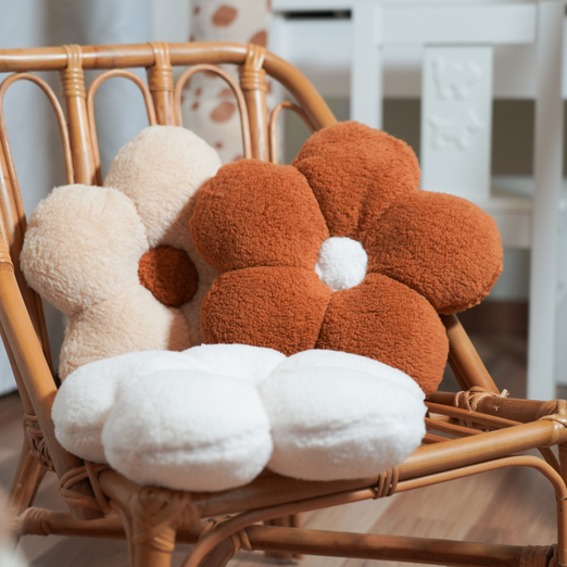 Patron gratuit - Coussin fleur marguerite - Patron numérique