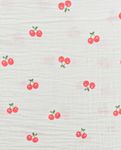 Muslin extra bred - körsbärsvit 250cm Muslin extra bred - körsbärsvit 250cm