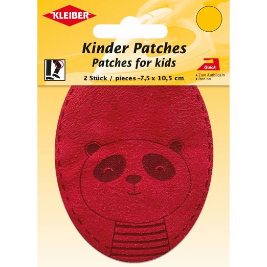 Bügel-Patch Panda - 2 Stück