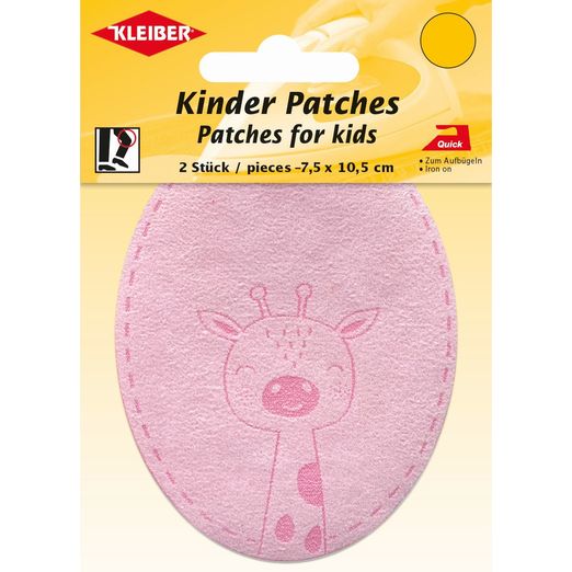 Bügel-Patch Giraffe - 2 Stück