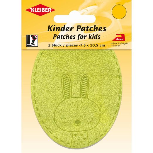 Bügel-Patch Hase - 2 Stück