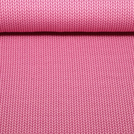 Jersey - Hamburger Liebe Knit Sweet Home Big Knit Rosa