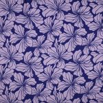 Viskos - Stora blommor blå
