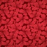 Viskos - Stora blommor röda Viskos - Stora blommor röda